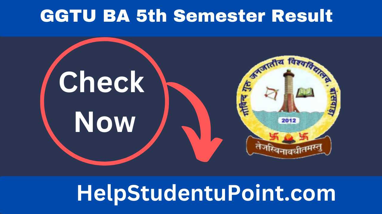 GGTU BA 5th Semester Result
