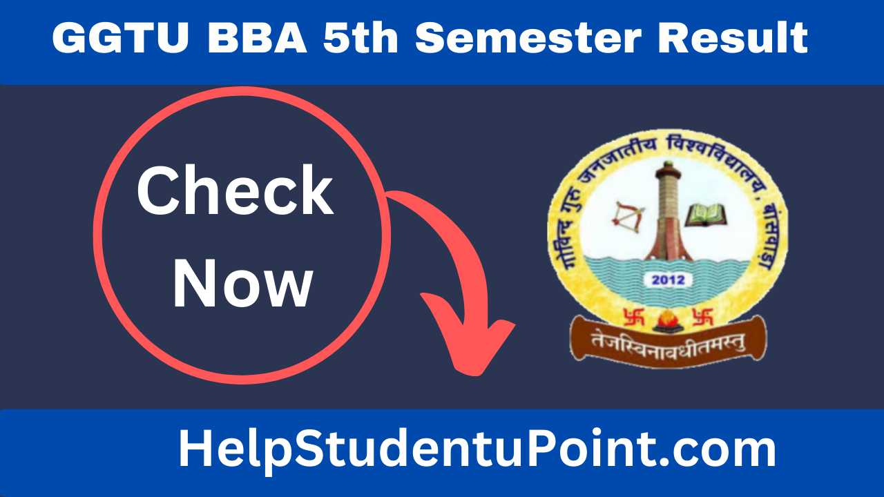 GGTU BBA 5th Semester Result