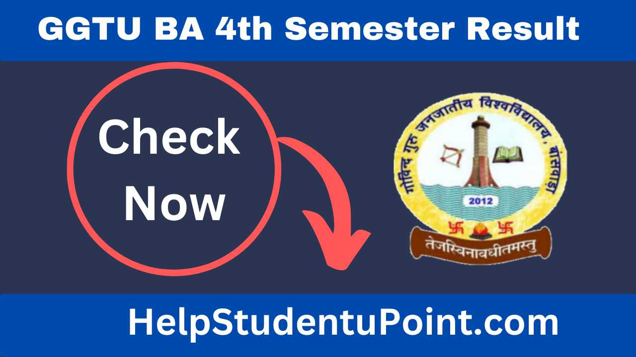 GGTU BA 4th Semester Result