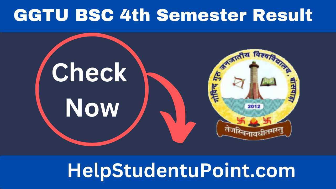 GGTU Bsc 4th Semester Result