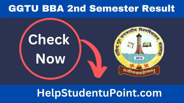 GGTU BBA 2nd Semester Result