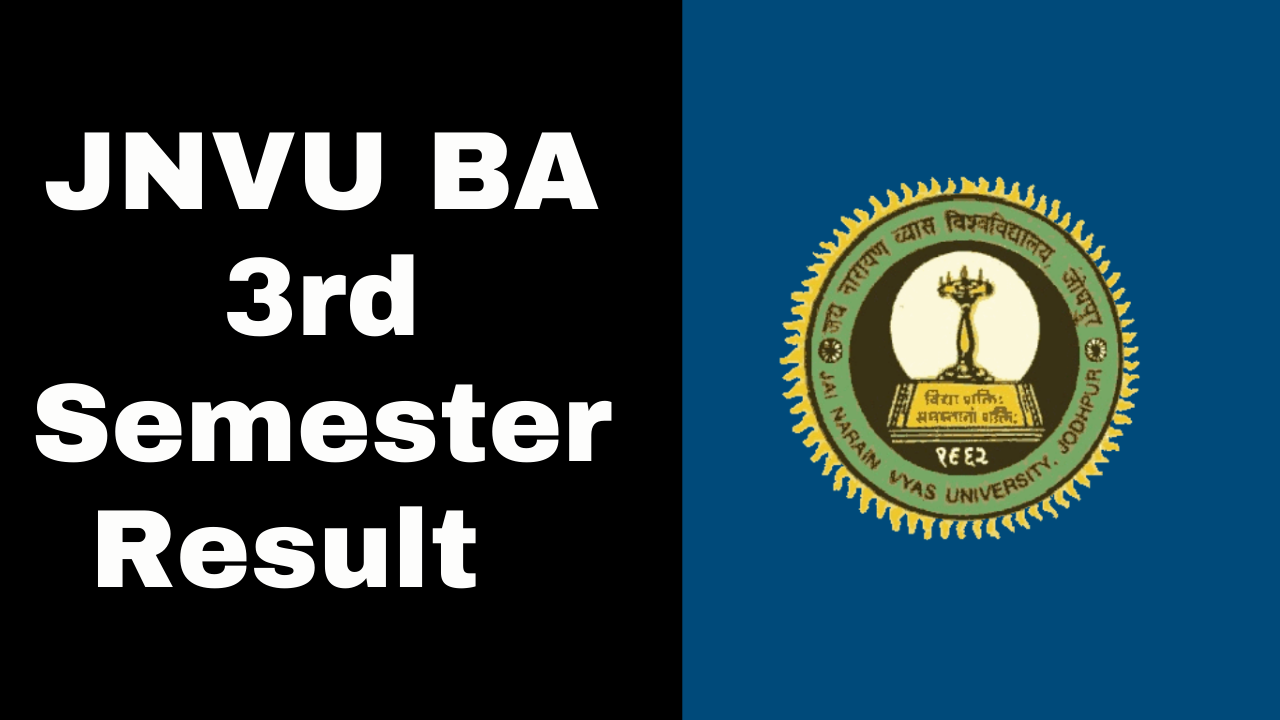 JNVU BA 6th Semester Result