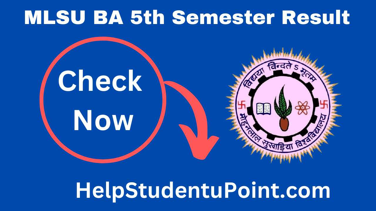 MLSU BA 5th Semester Result