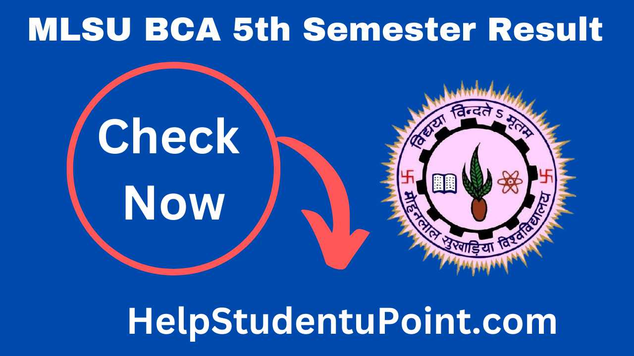 MLSU BCA 5th Semester Result