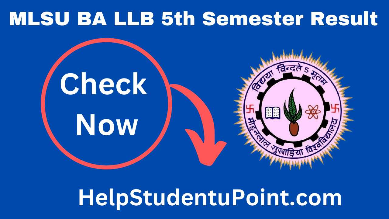 MLSU BA LLB 5th Semester Result
