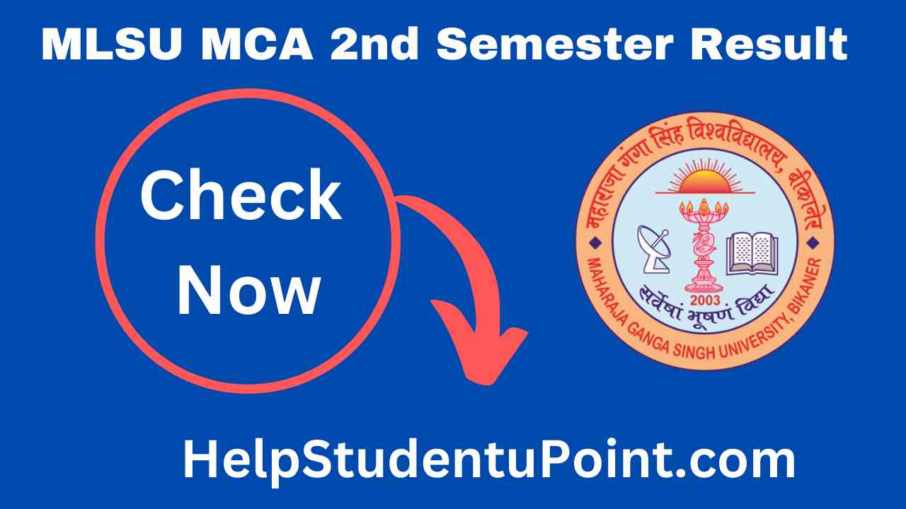 MLSU MCA 2nd Semester Result