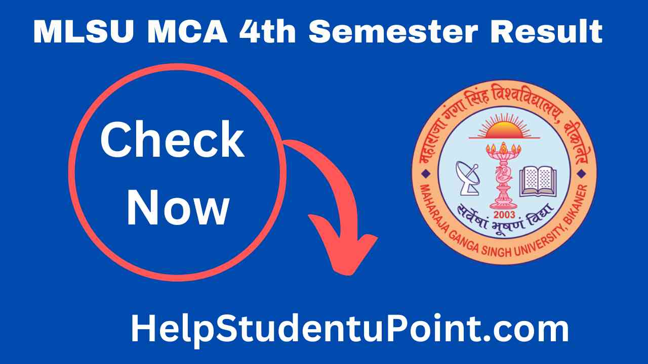 MLSU MCA 4th Semester Result