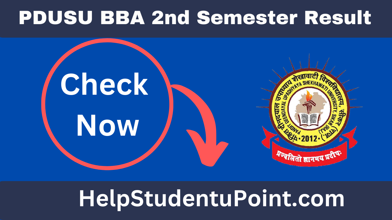 Shekhawati University BBA 2nd Semester Result