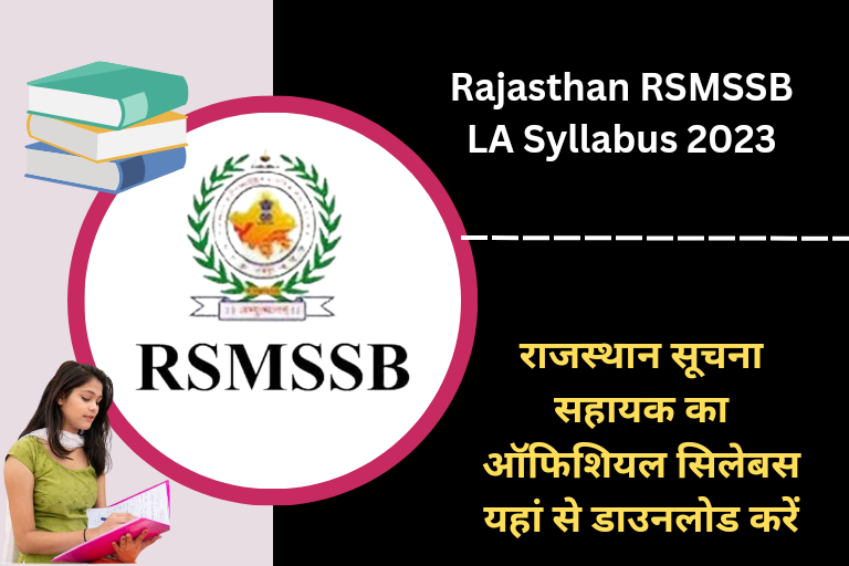 Rajasthan Information Assistant Syllabus 2024