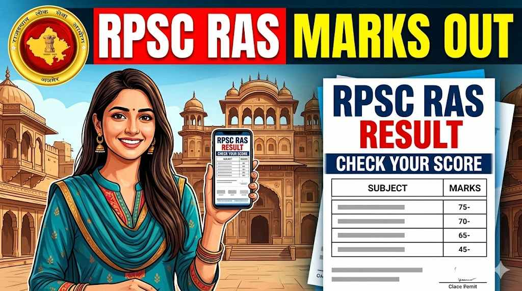 RPSC RAS Marks OUT