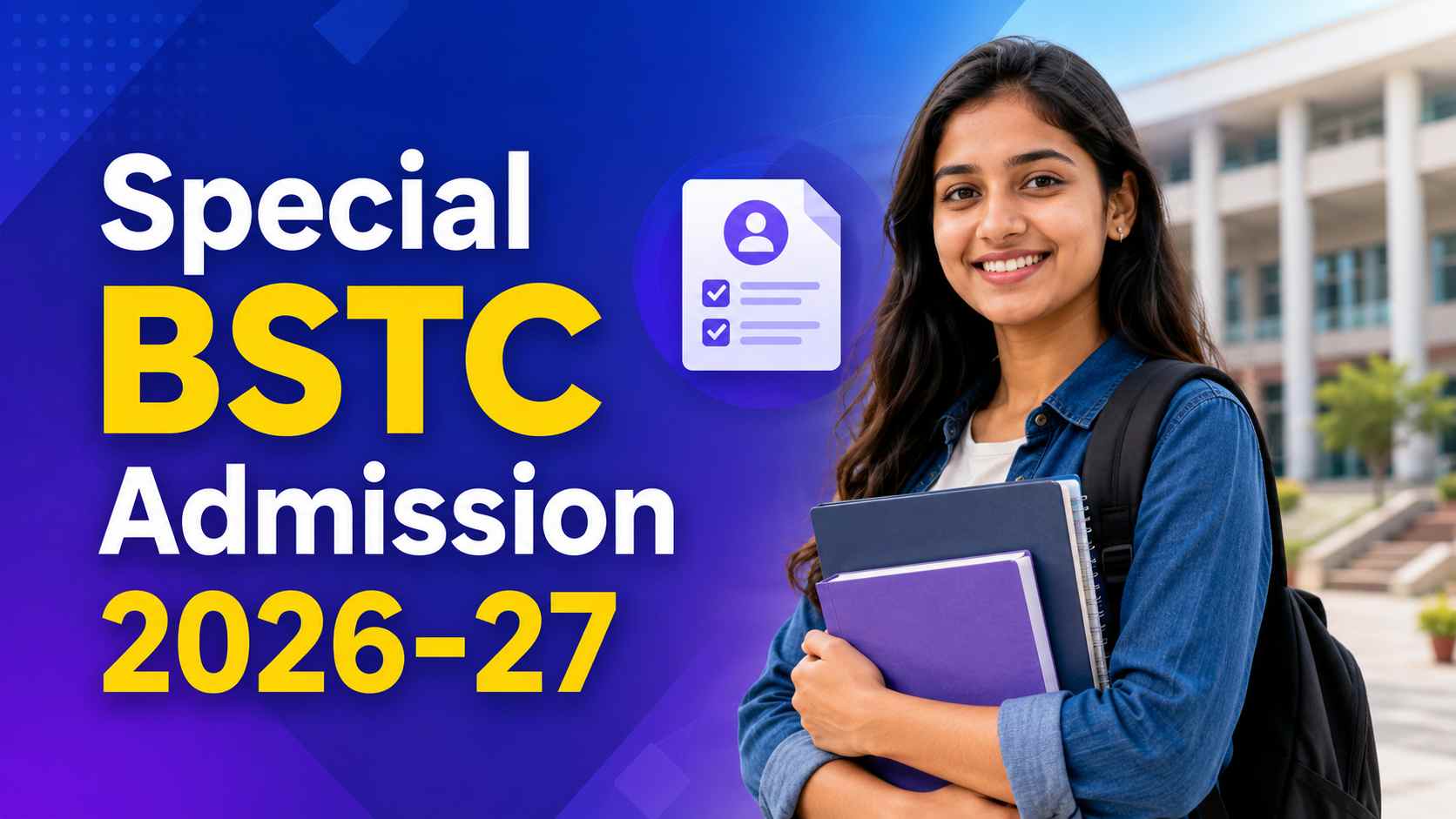 Special BSTC Admission 2026-27