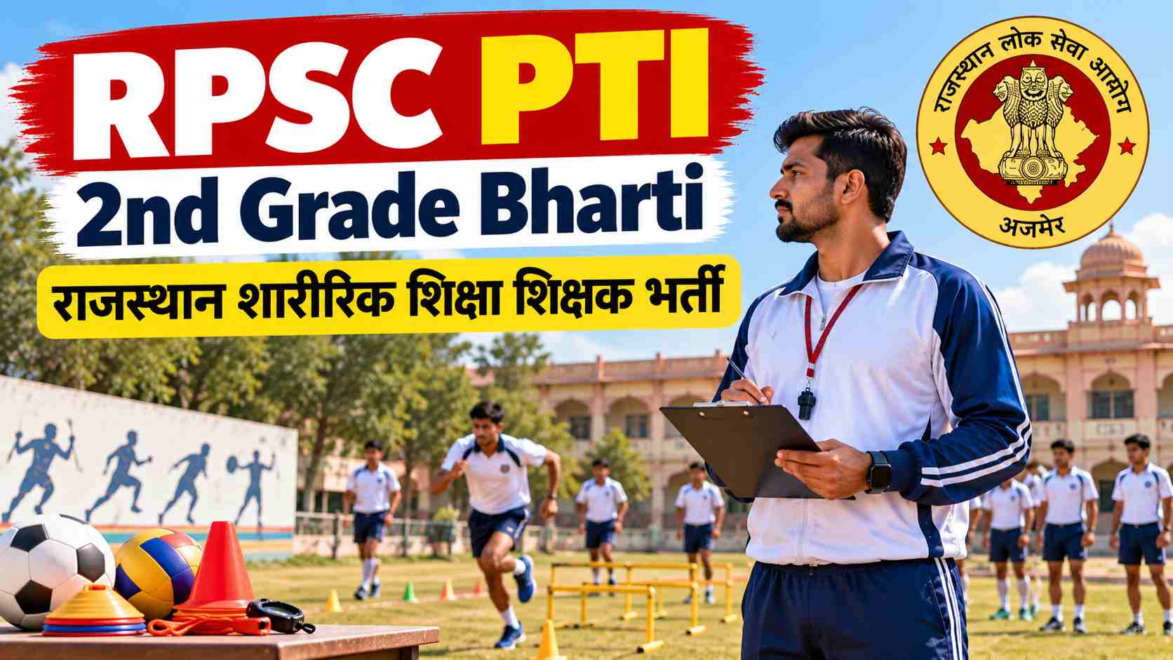 RPSC PTI 2nd Grade Bharti