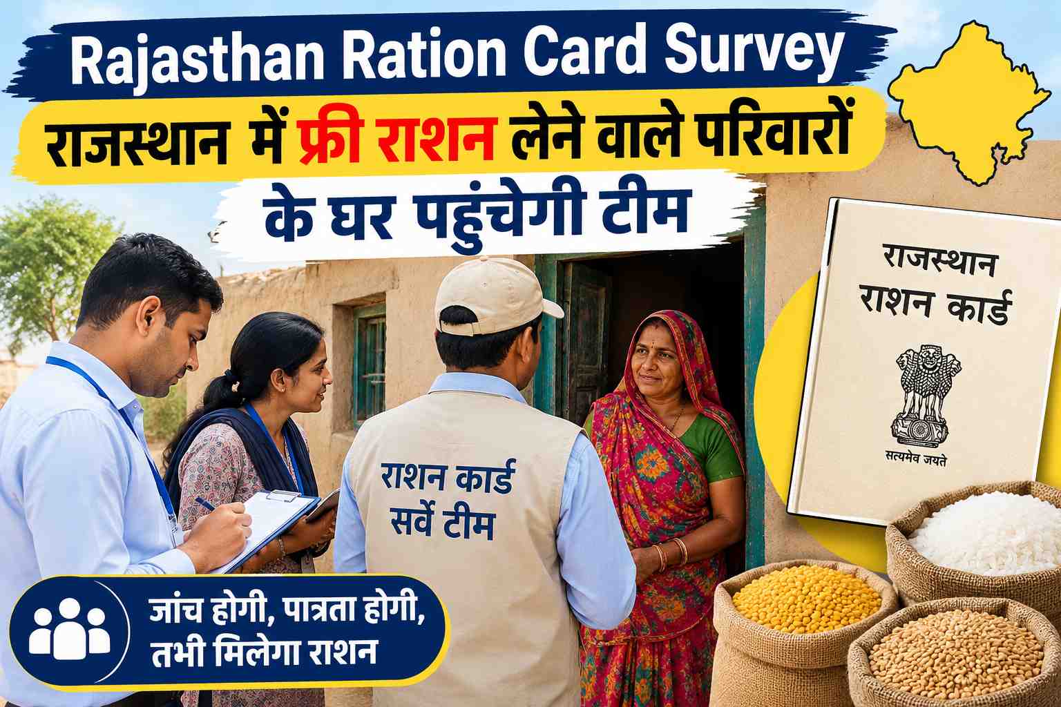 Rajasthan Ration Card Survey