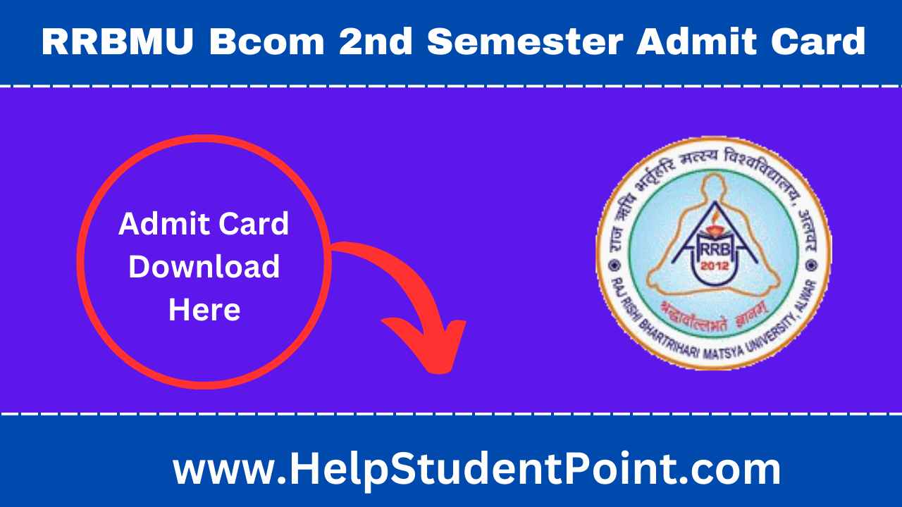 Matsya University Bcom 2nd Semester Admit Card 2025
