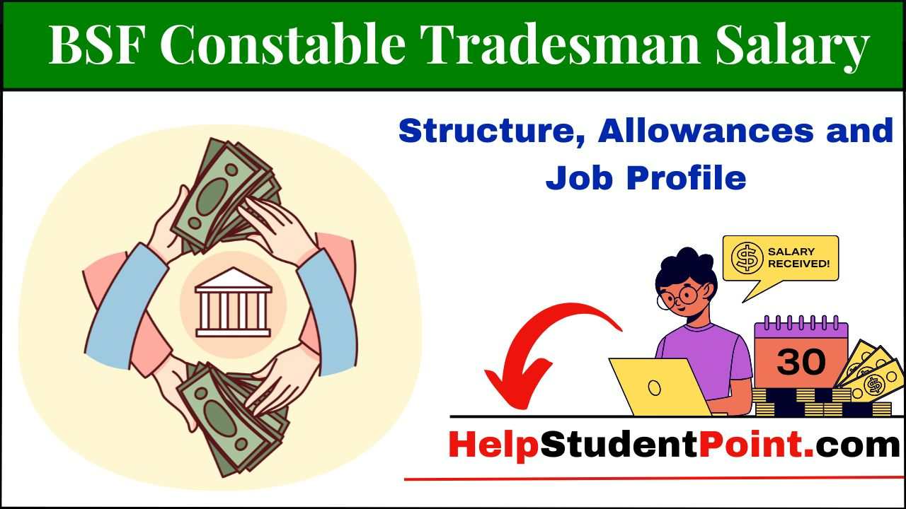 BSF Constable Tradesman Salary Structure