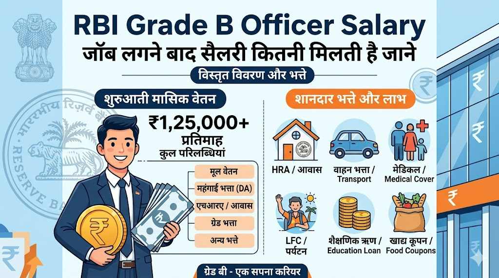 RBI Grade B Officer Salary 2026