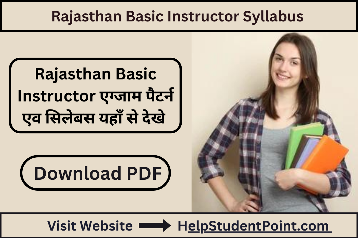 Rajasthan Basic Instructor