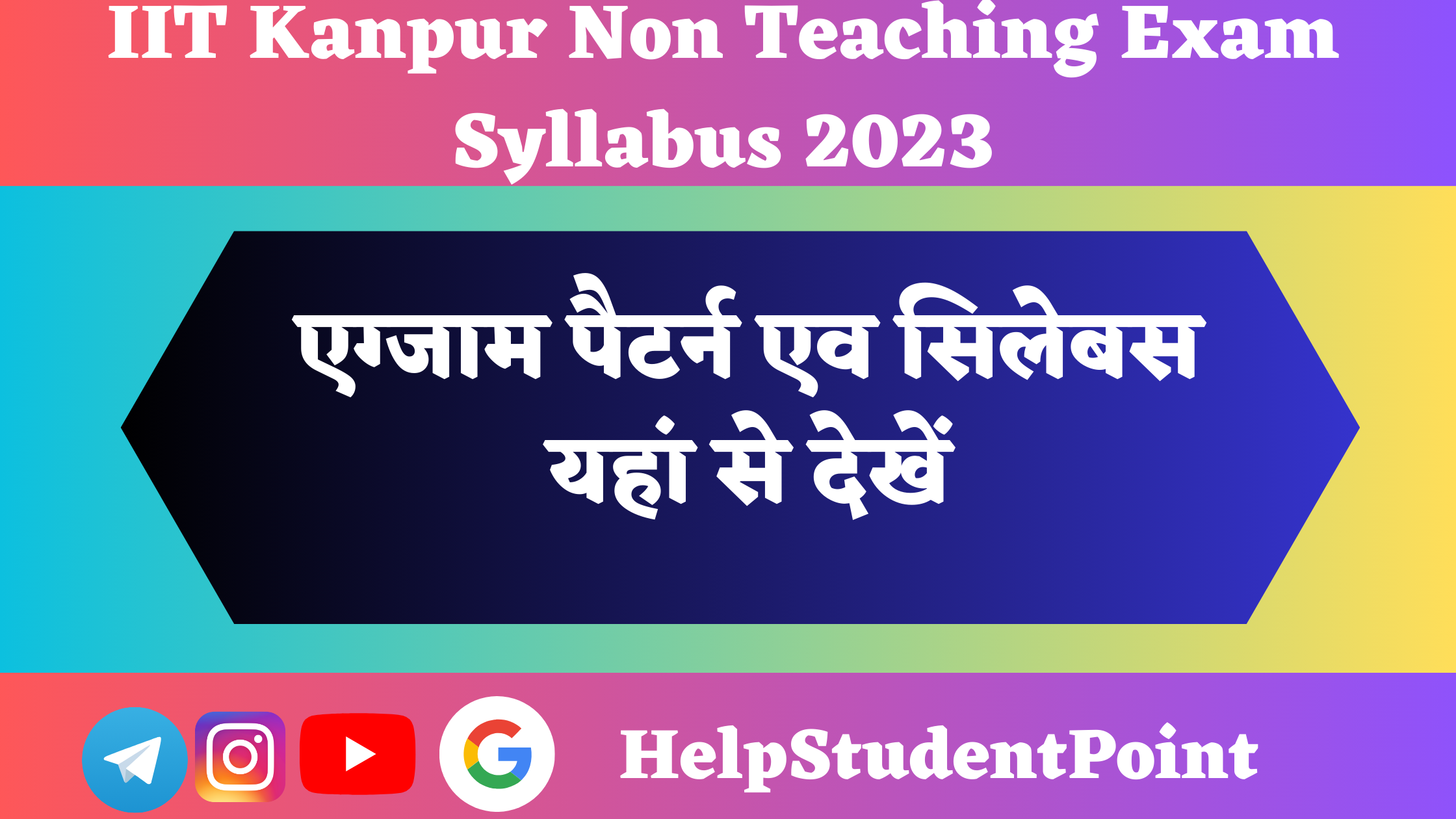 IIT Kanpur Non Teaching Exam Syllabus 2023