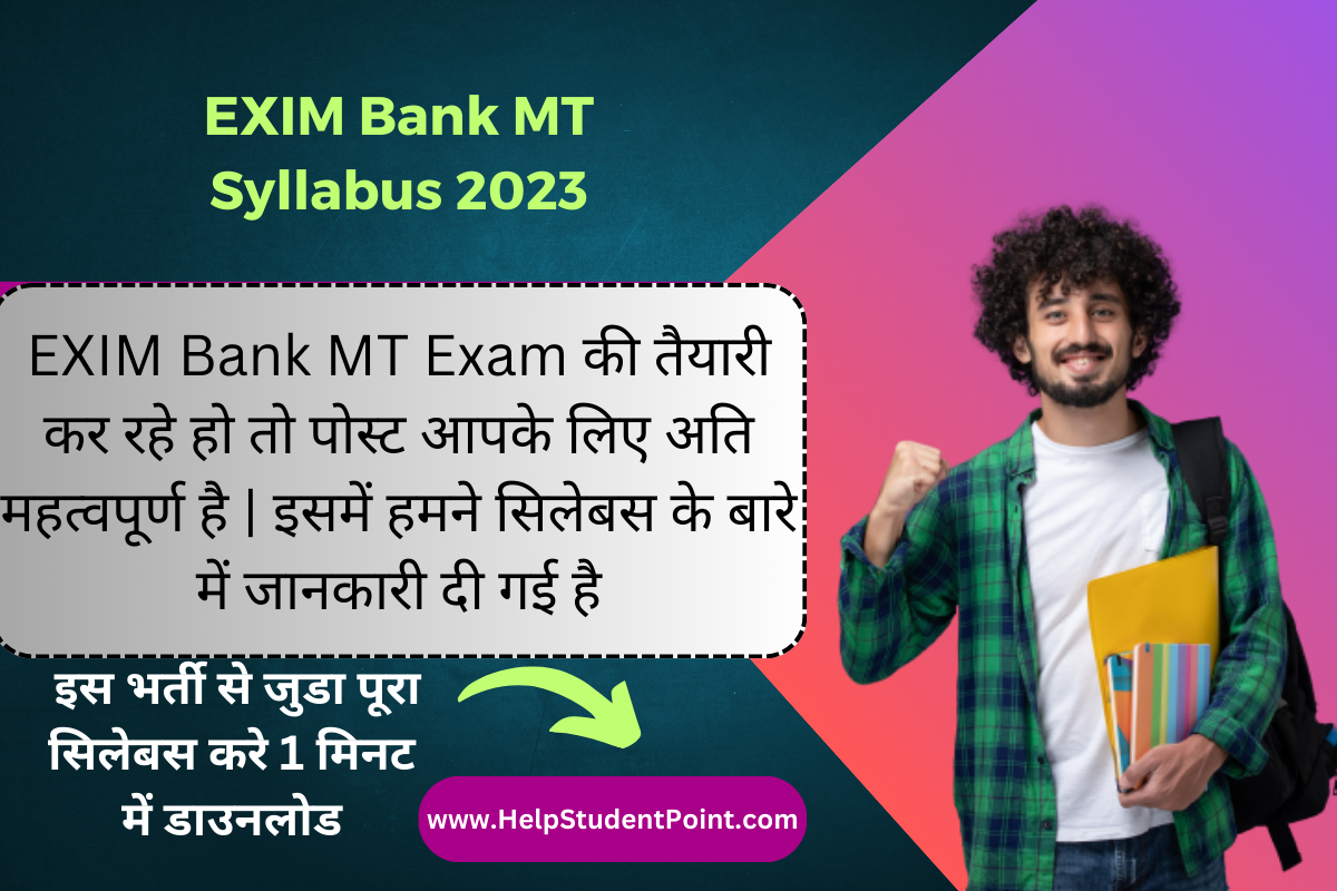 EXIM Bank MT Syllabus 2023