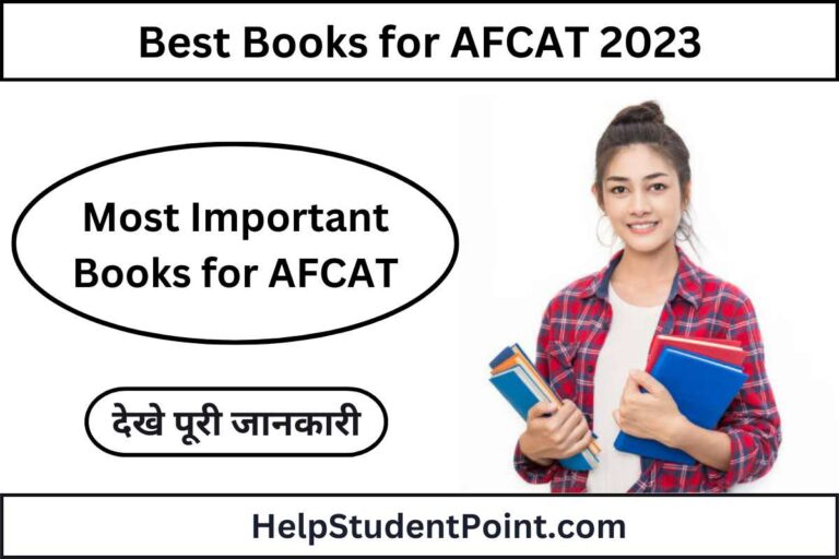 Best Books for AFCAT 2023