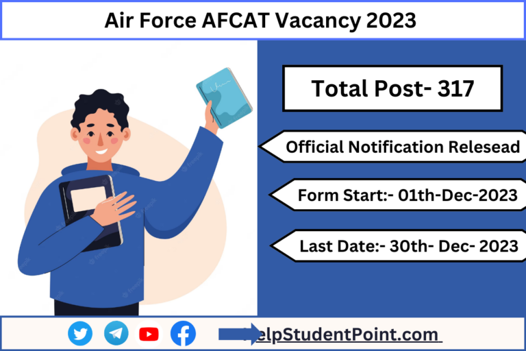 Air Force AFCAT Recruitment 2023