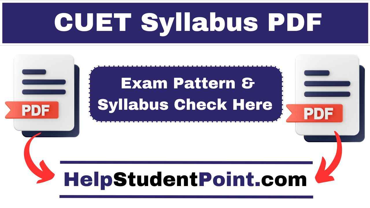 CUET Syllabus 2025 PDF Download Now