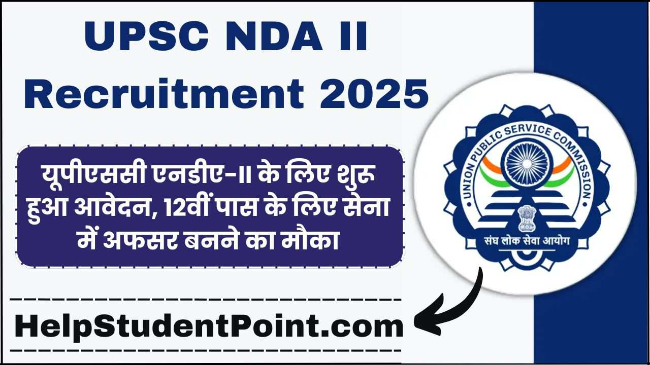 UPSC NDA II Exam 2025