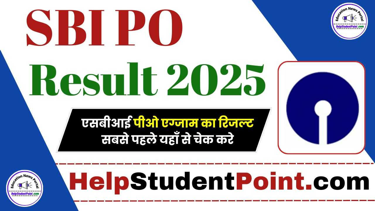 SBI PO Result 2025