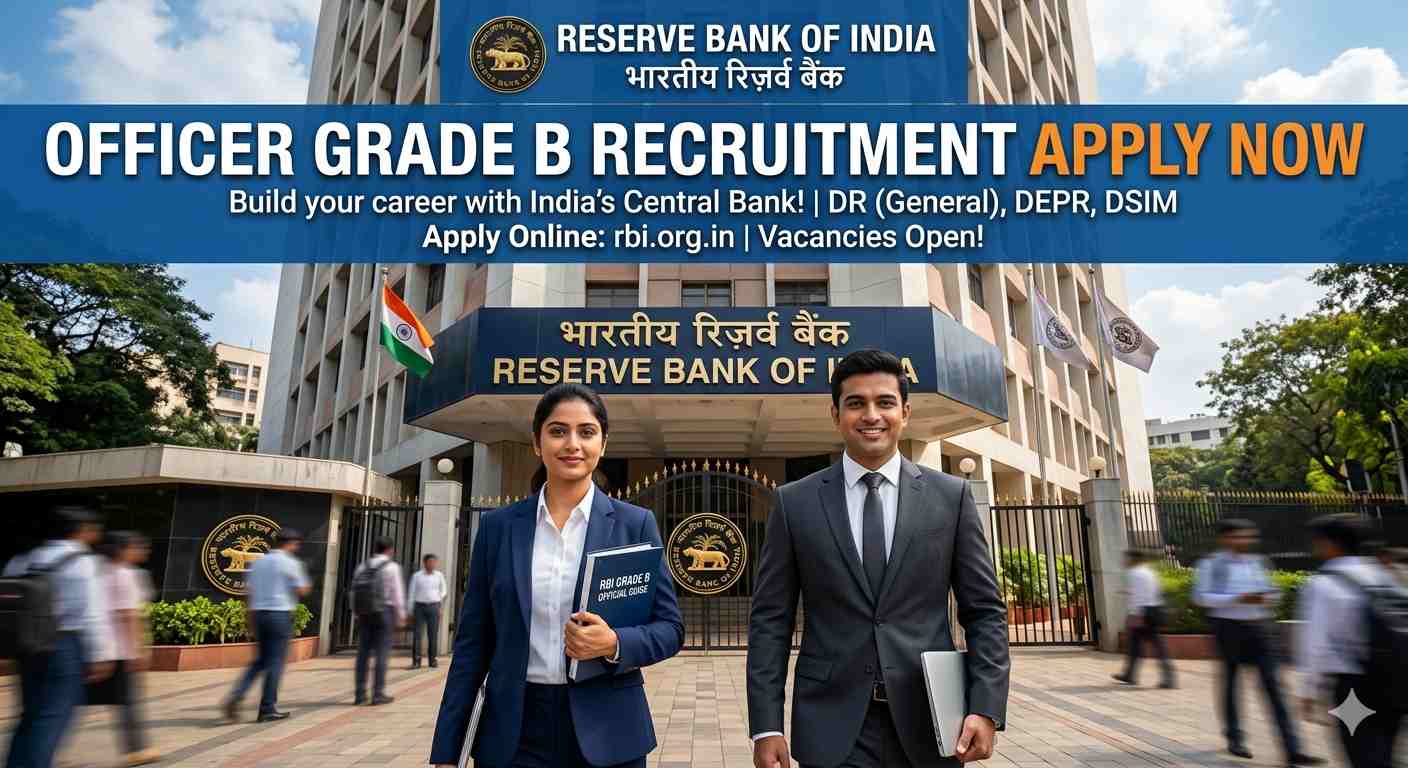 RBI Officer Grade B Recruitment 2026