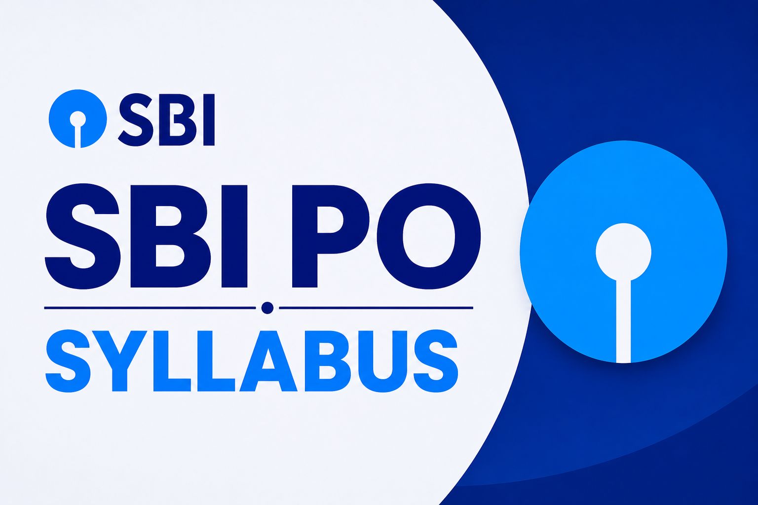 SBI PO Syllabus 2026