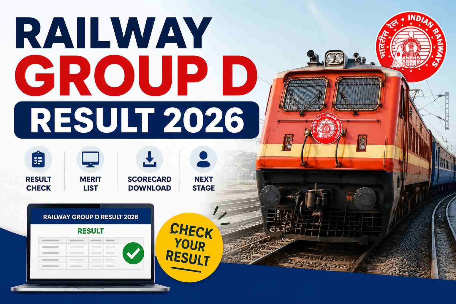 Railway Group D Result 2026