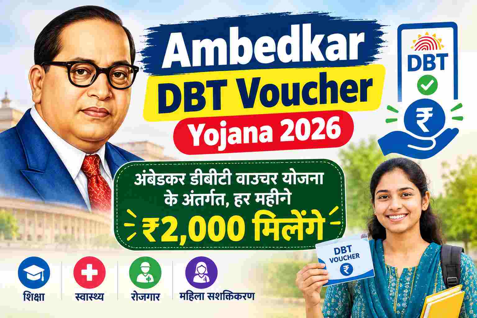 Ambedkar DBT Voucher Yojana 2026
