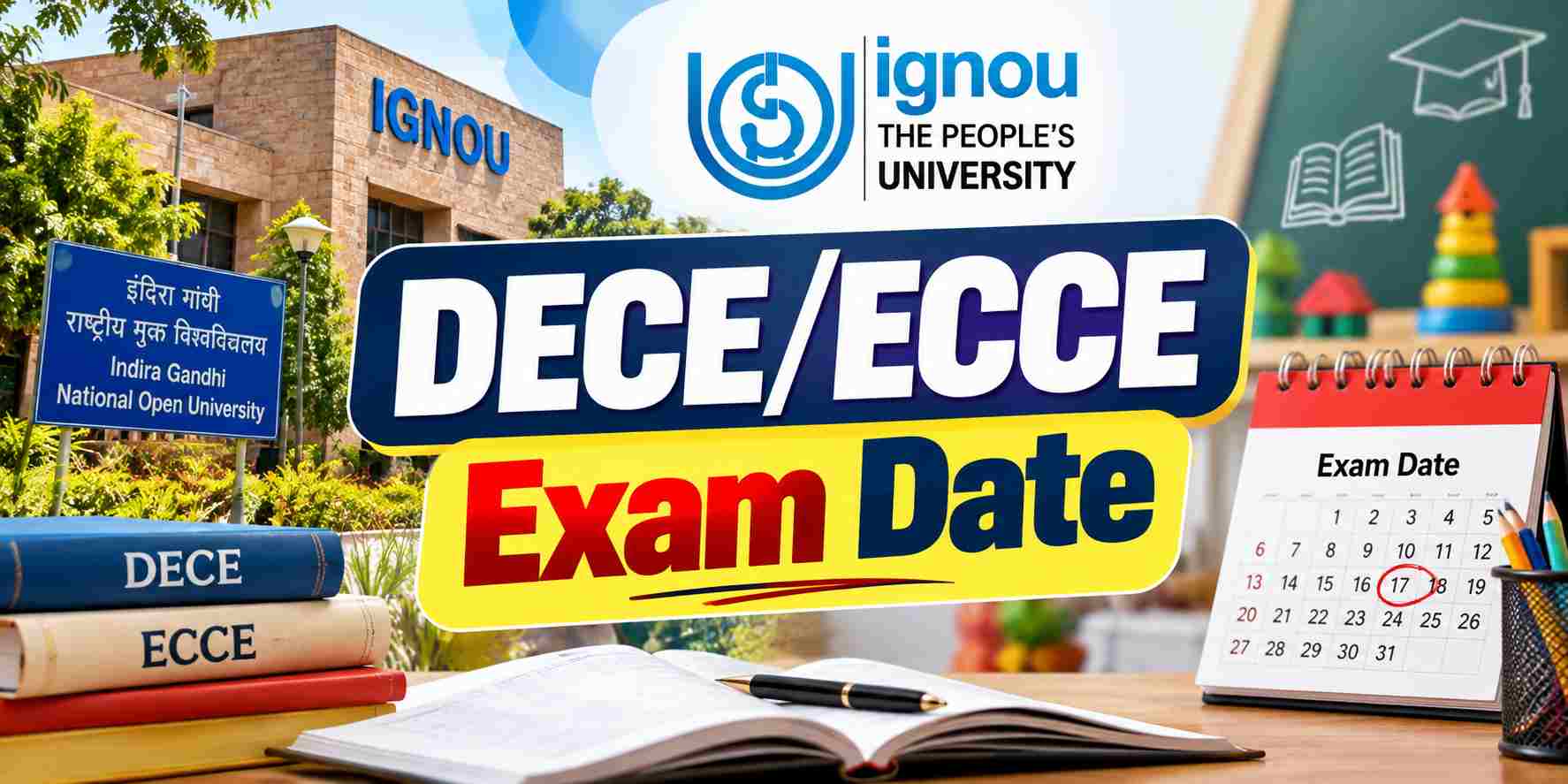 IGNOU DECE/ECCE Exam Date 2026